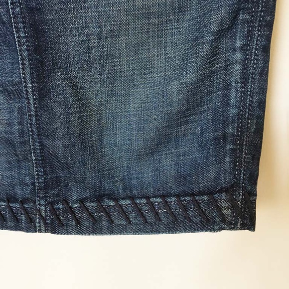 ANTIK DENIM Dark Denim Skirt - Picture 3 of 7